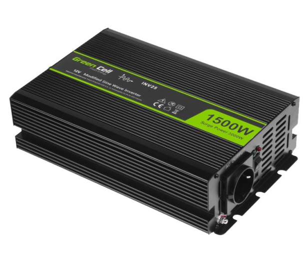Green Cell Przetwornica napięcia 12V na 230V 1500W/3000W - 548238 - zdjęcie 2